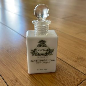 Agraria San Francisco - Bitter Orange -￼ Hand & Body Lotion Travel 1.7 Oz. New.